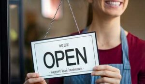 we are open